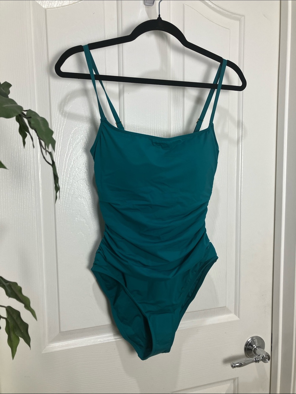 LA BLANCA Island Goddess Lingerie One Piece, 10, Jungle